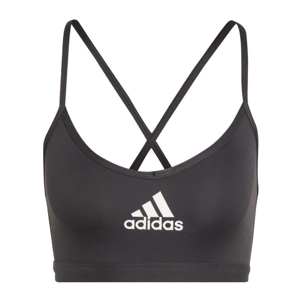 Adidas Womens/Ladies Aeroreact Sports Bra / Black